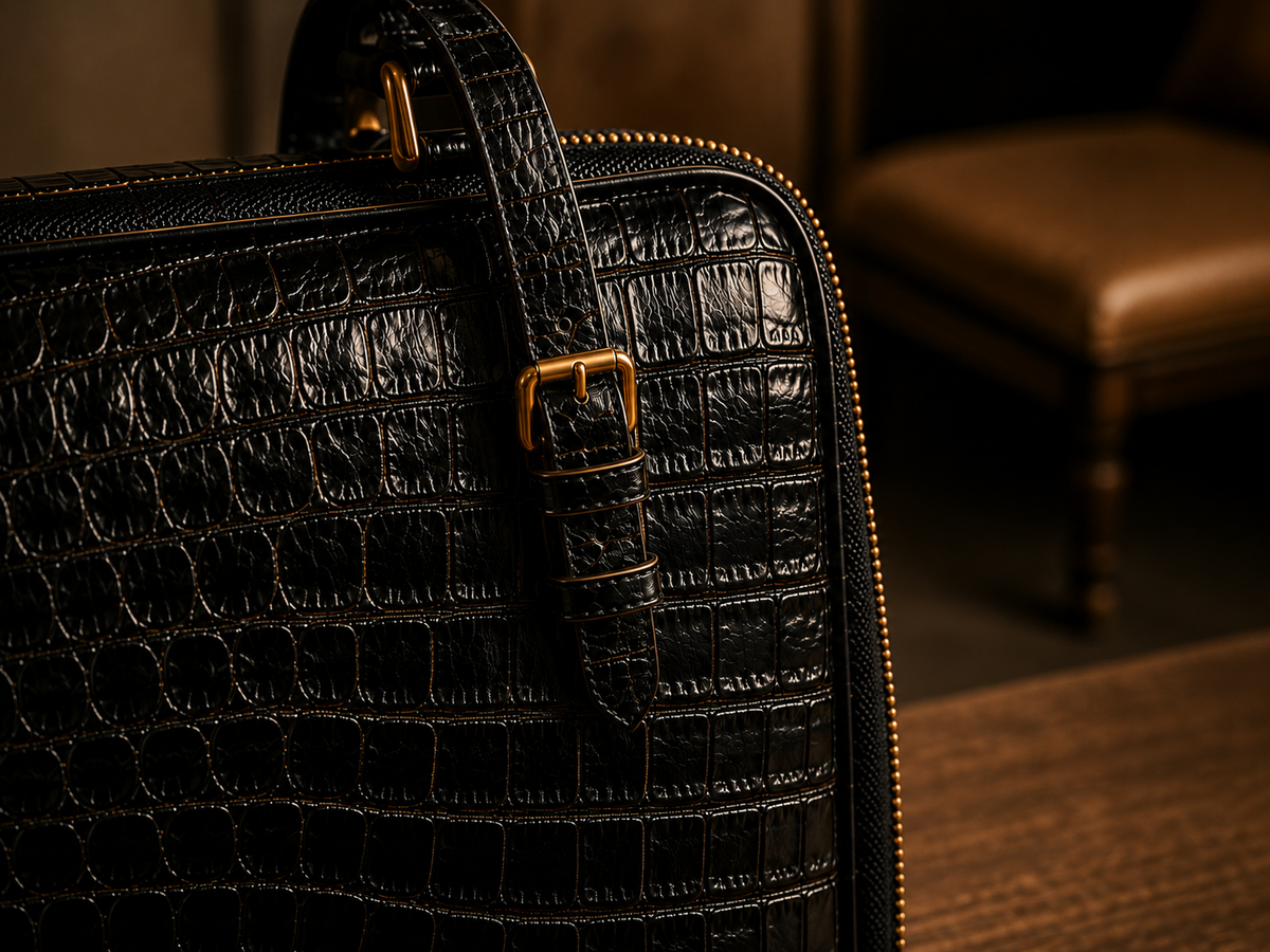 Why exotic leather ages beautifully