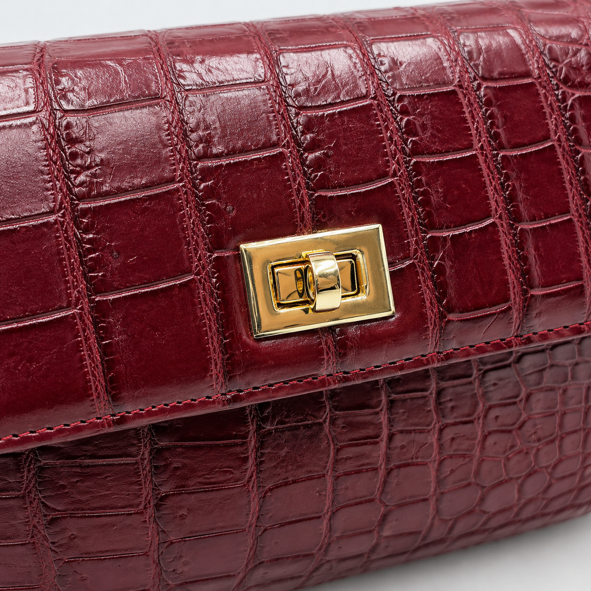 The Verona Crocodile Shoulder Bag