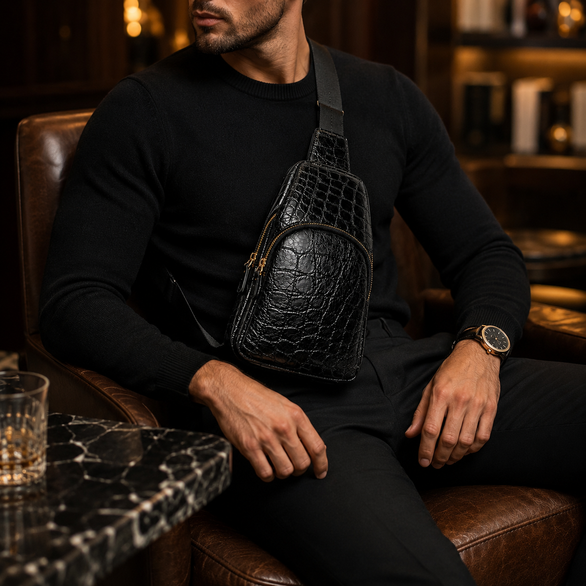 The Obsidian Alligator Sling