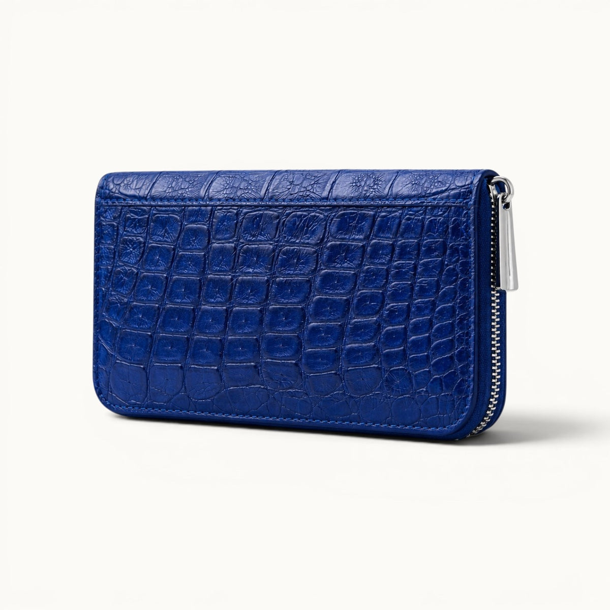 The Windsor Crocodile Zip Wallet