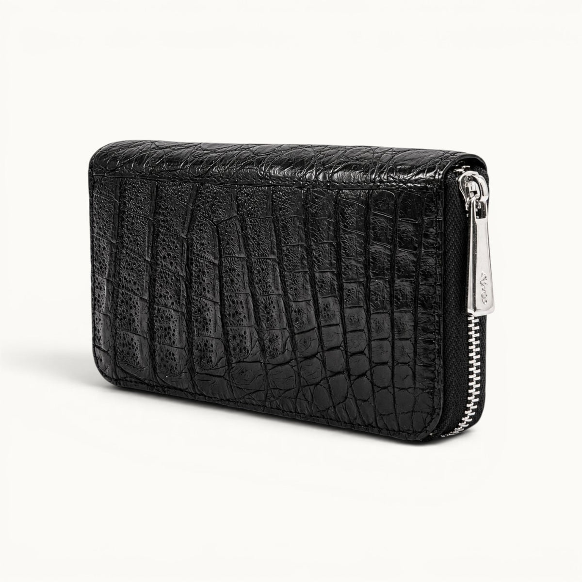 The Windsor Crocodile Zip Wallet