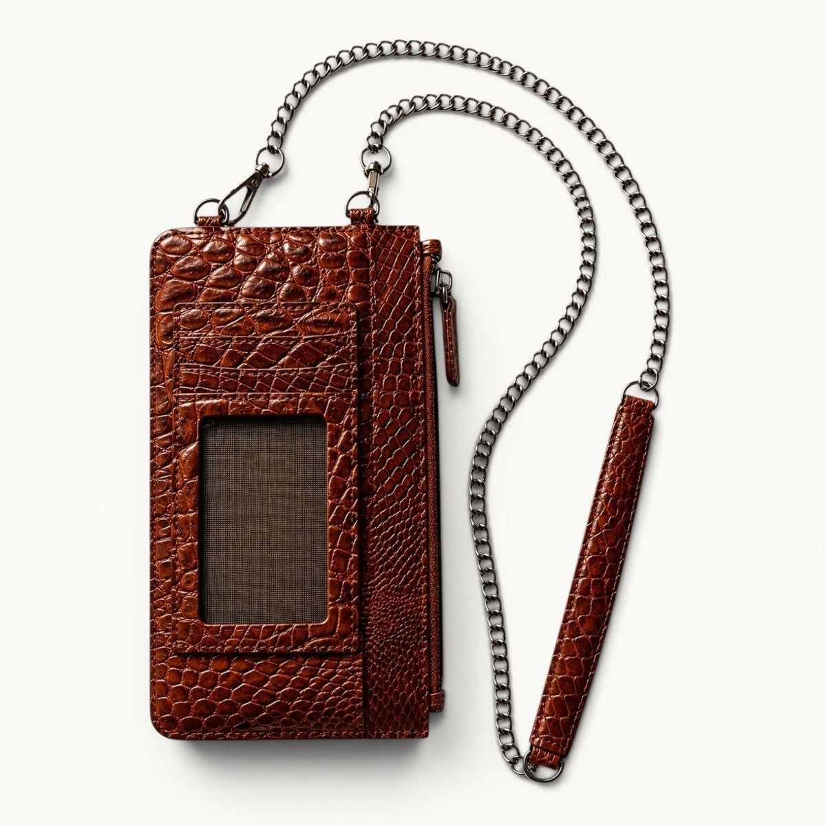 The Executive Crocodile Phone Wallet