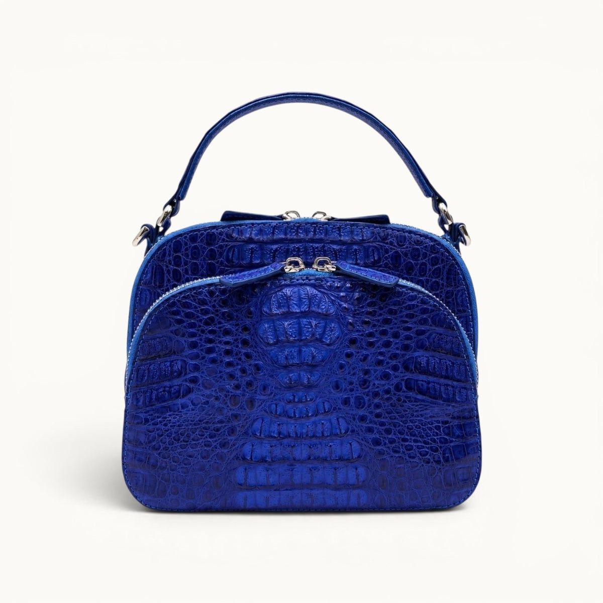 The Monaco Caiman Handbag & Crossbody