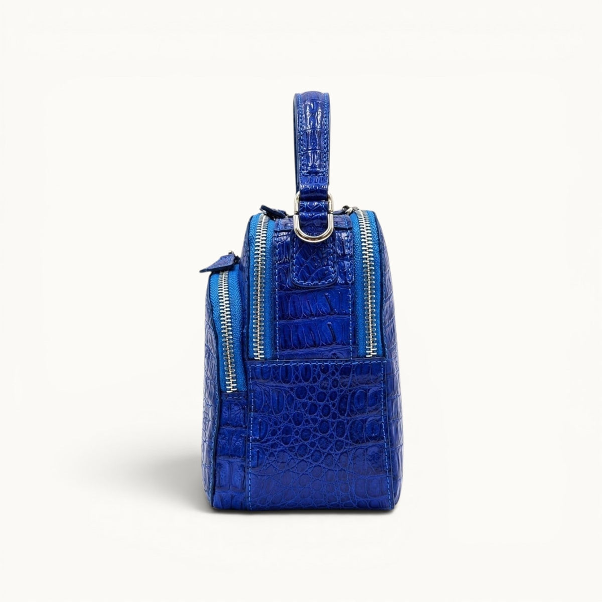 The Monaco Caiman Handbag & Crossbody