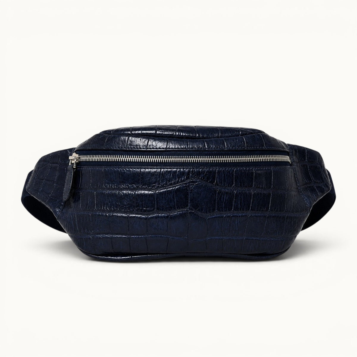 The Obsidian Crocodile Belt Bag