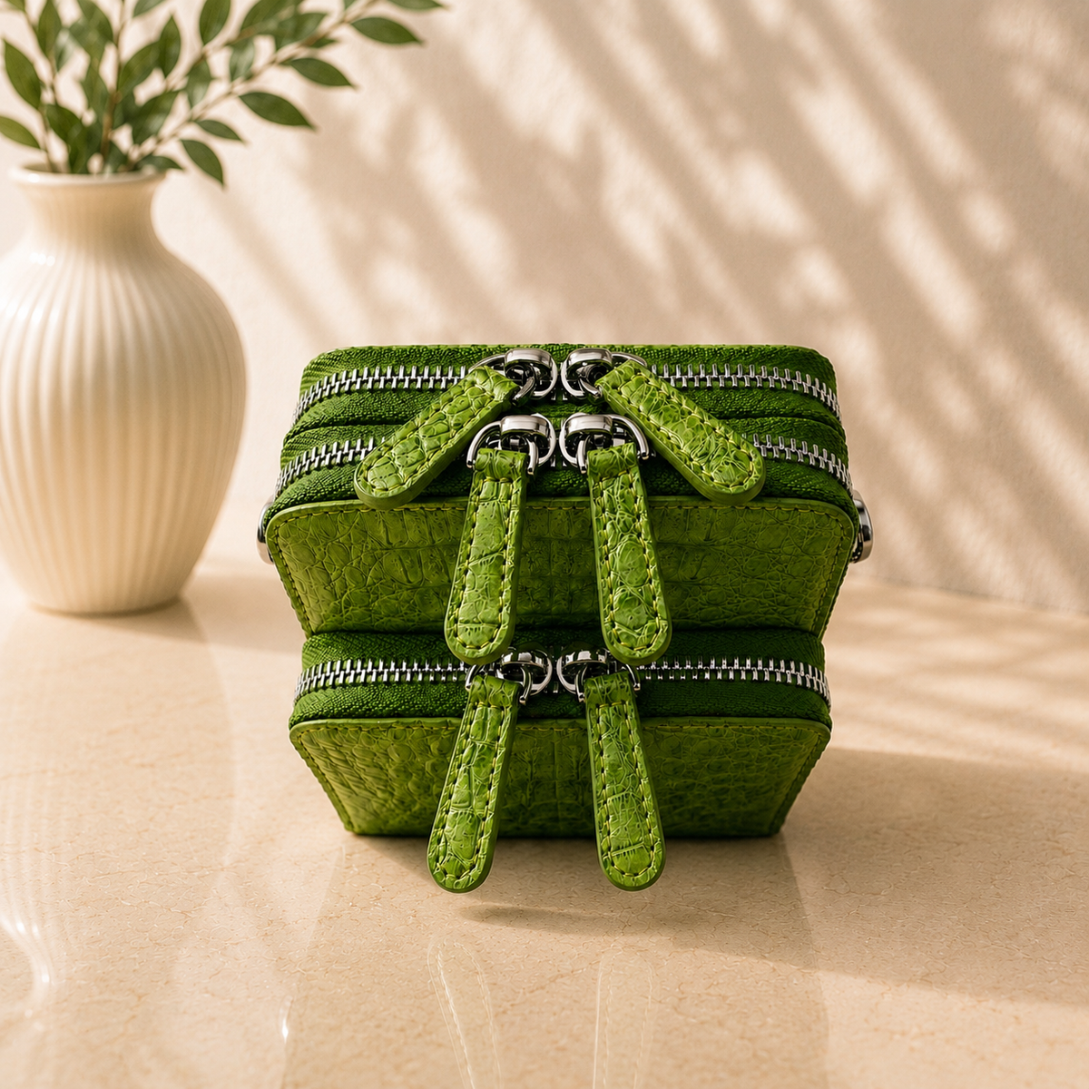 The Riviera Croc Crossbody