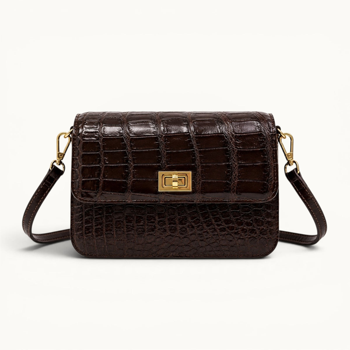 The Verona Crocodile Shoulder Bag