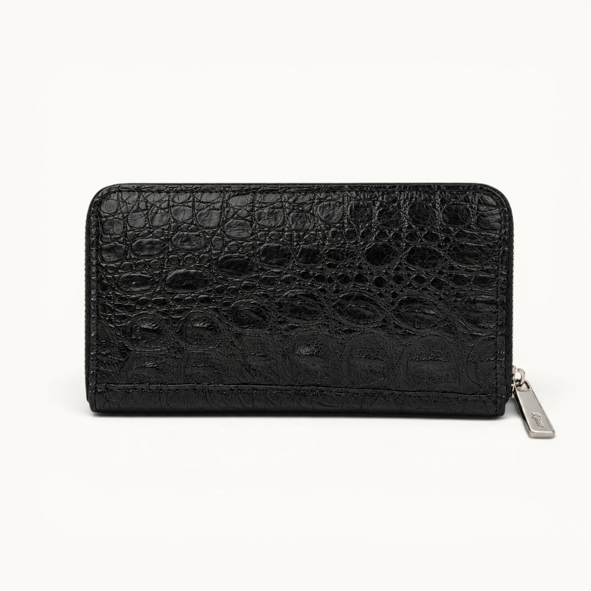 The Windsor Crocodile Zip Wallet