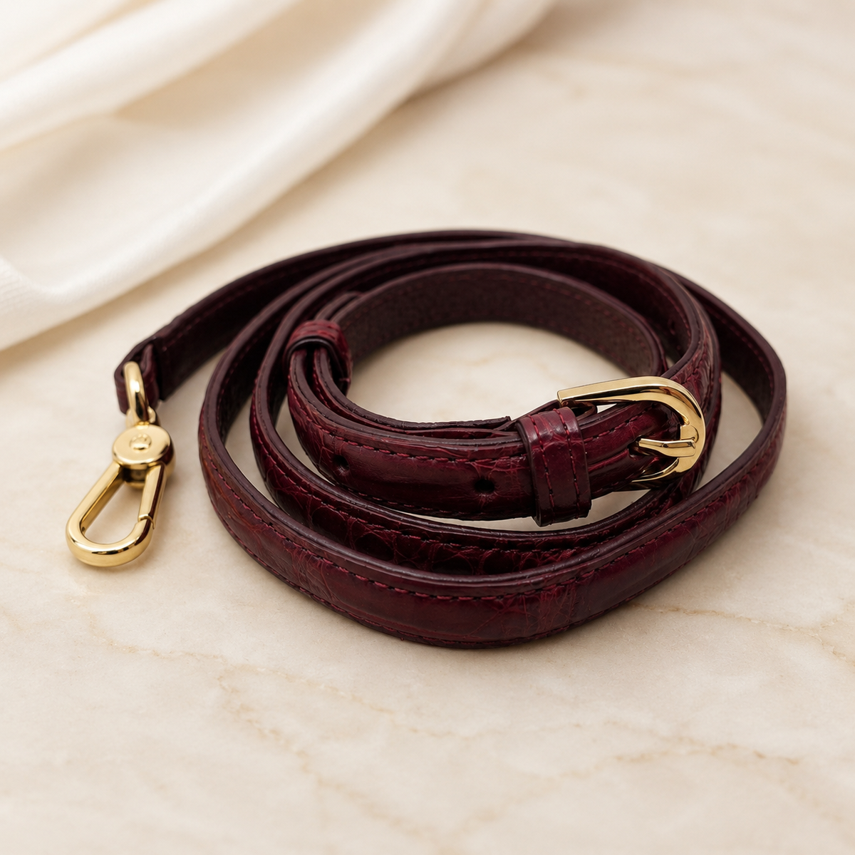The Verona Crocodile Shoulder Bag