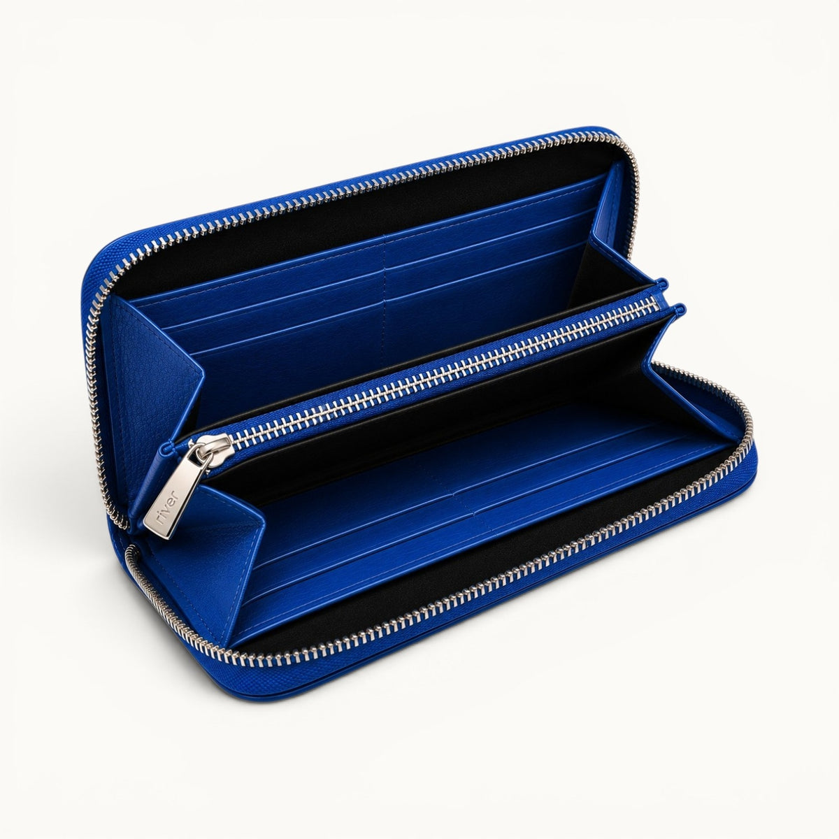 The Windsor Crocodile Zip Wallet