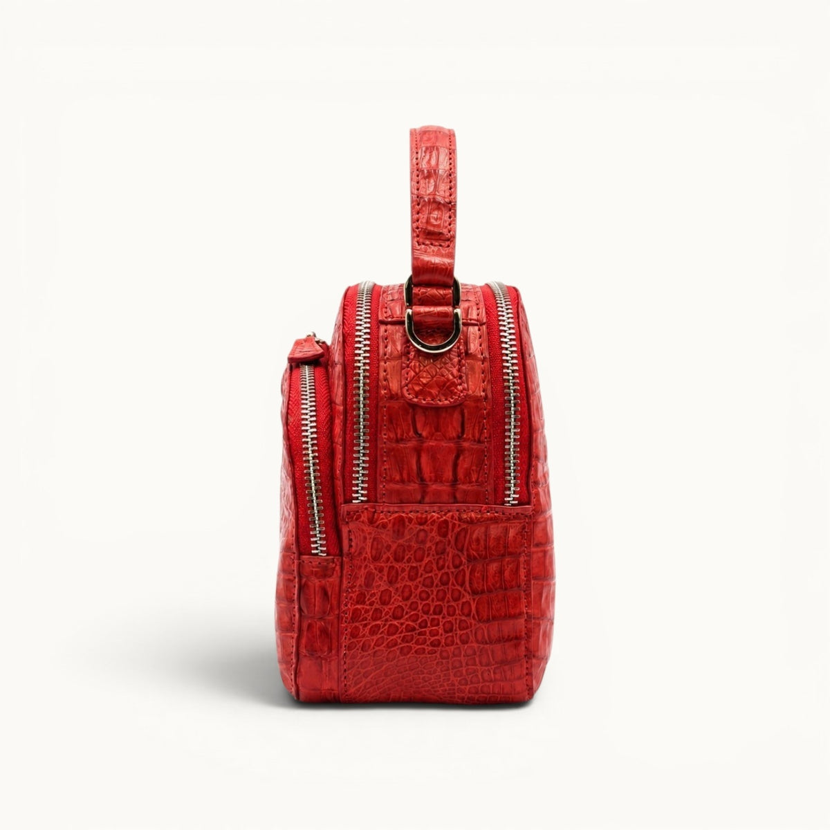 The Monaco Caiman Handbag & Crossbody