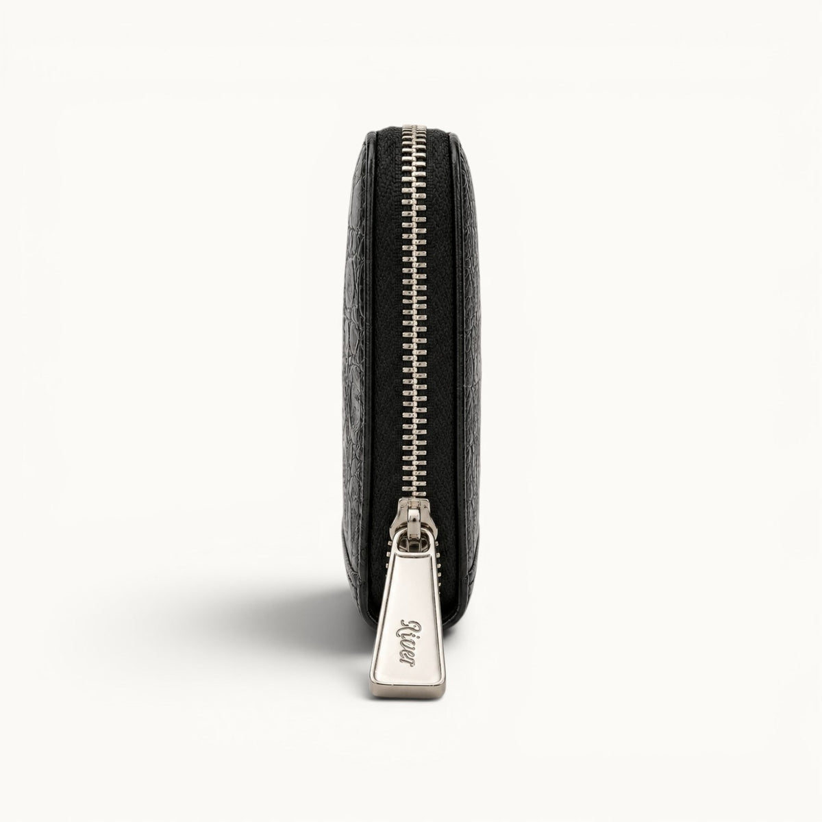 The Windsor Crocodile Zip Wallet