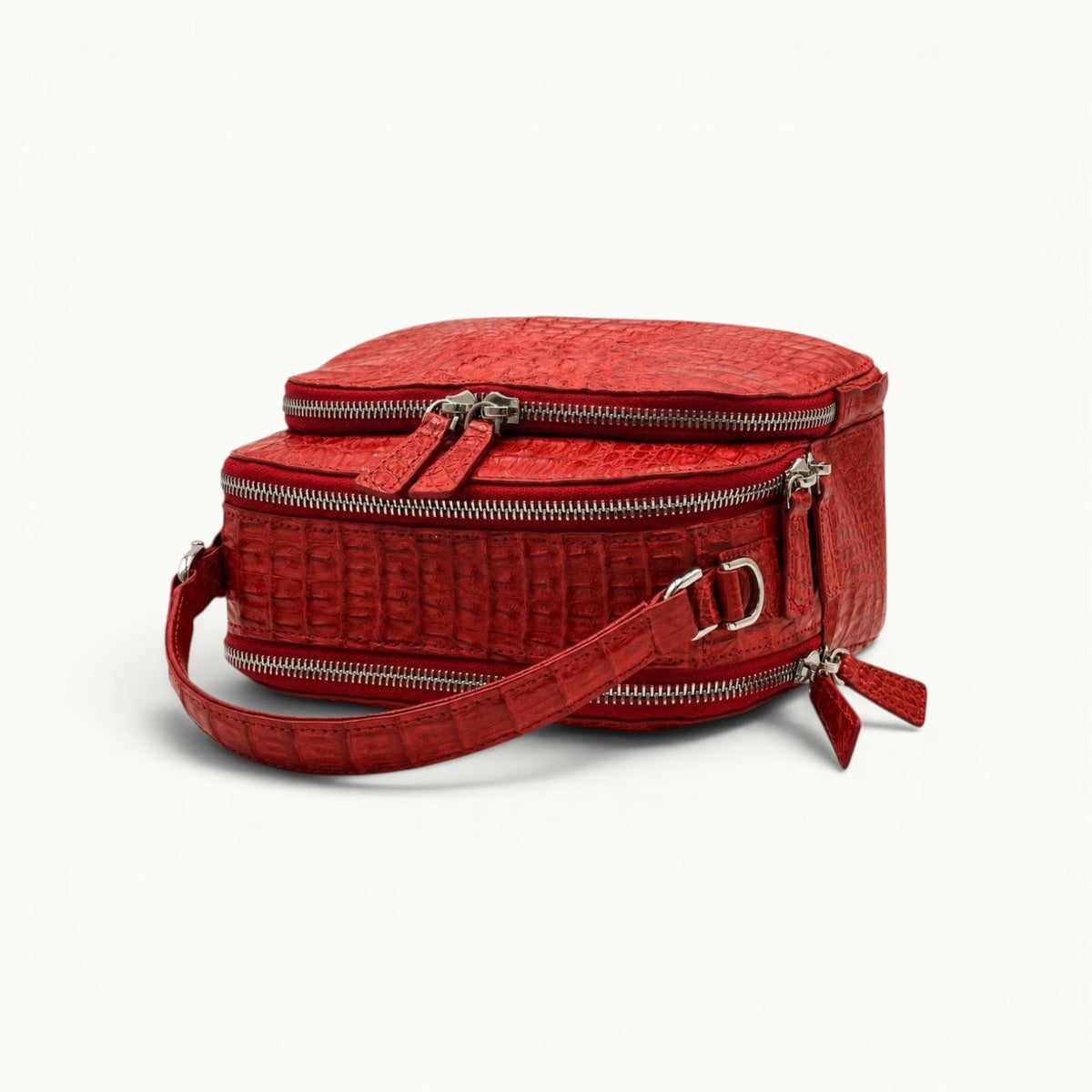 The Monaco Caiman Handbag & Crossbody