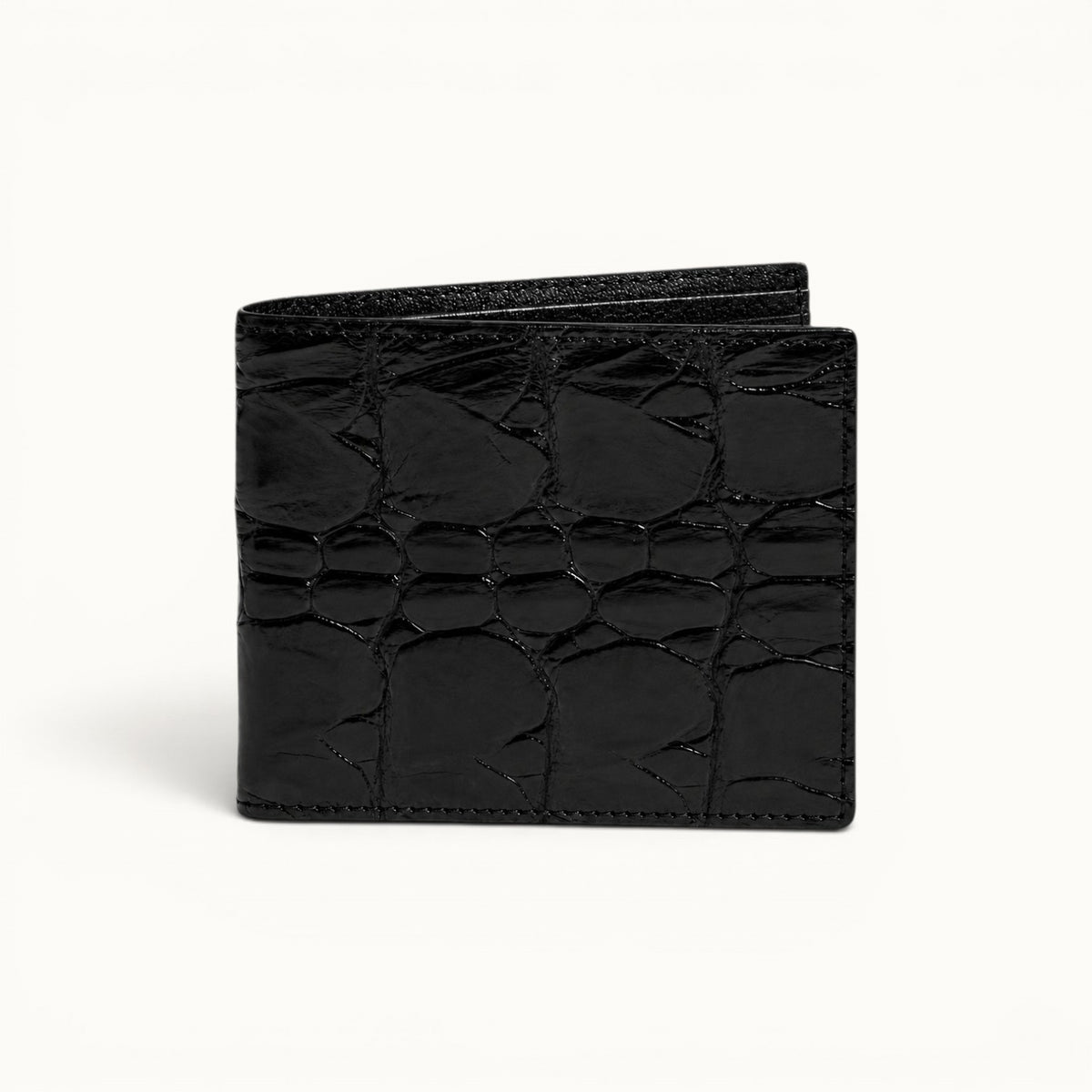 The Monarch Crocodile Bifold Wallet