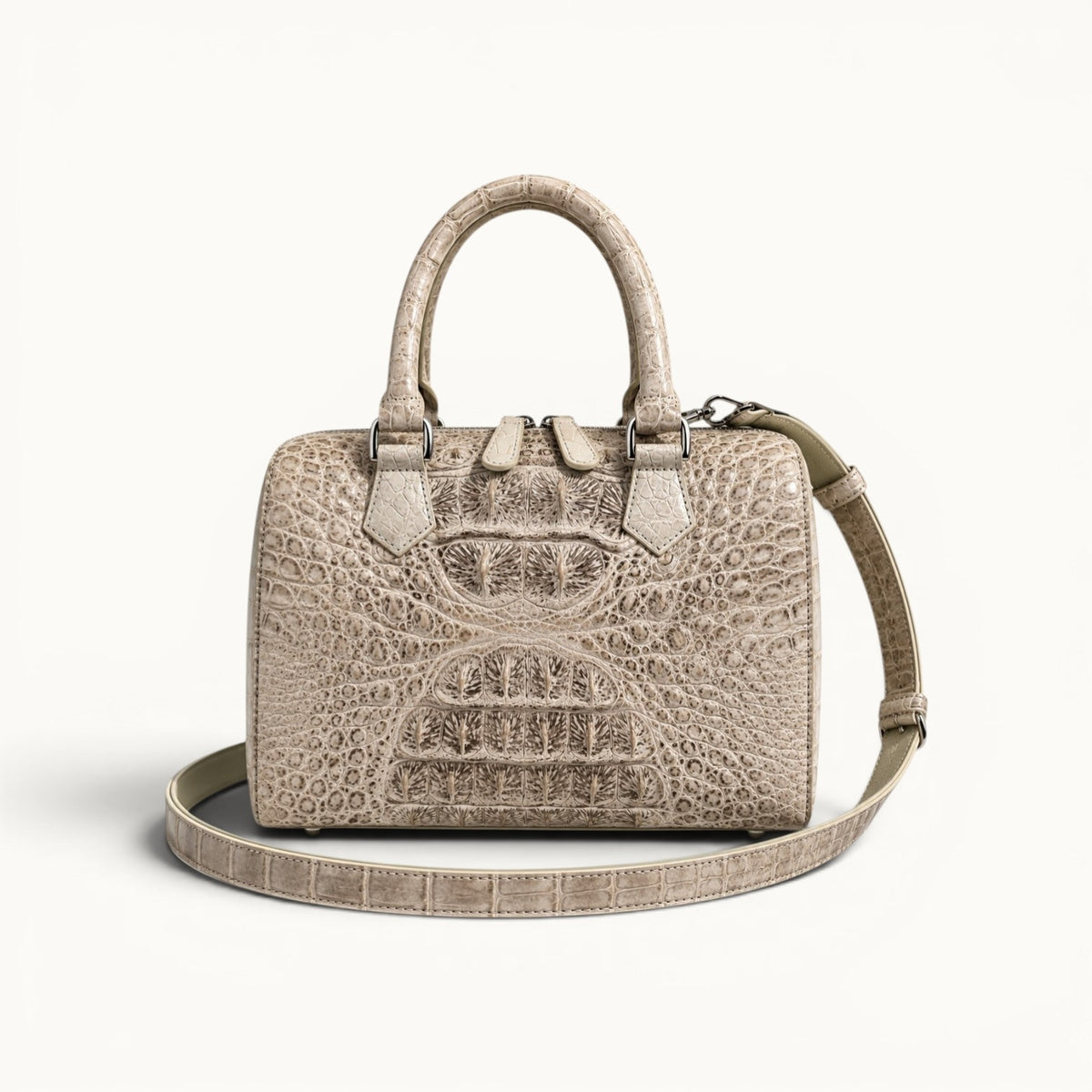 The Victoria Nile Crocodile Satchel