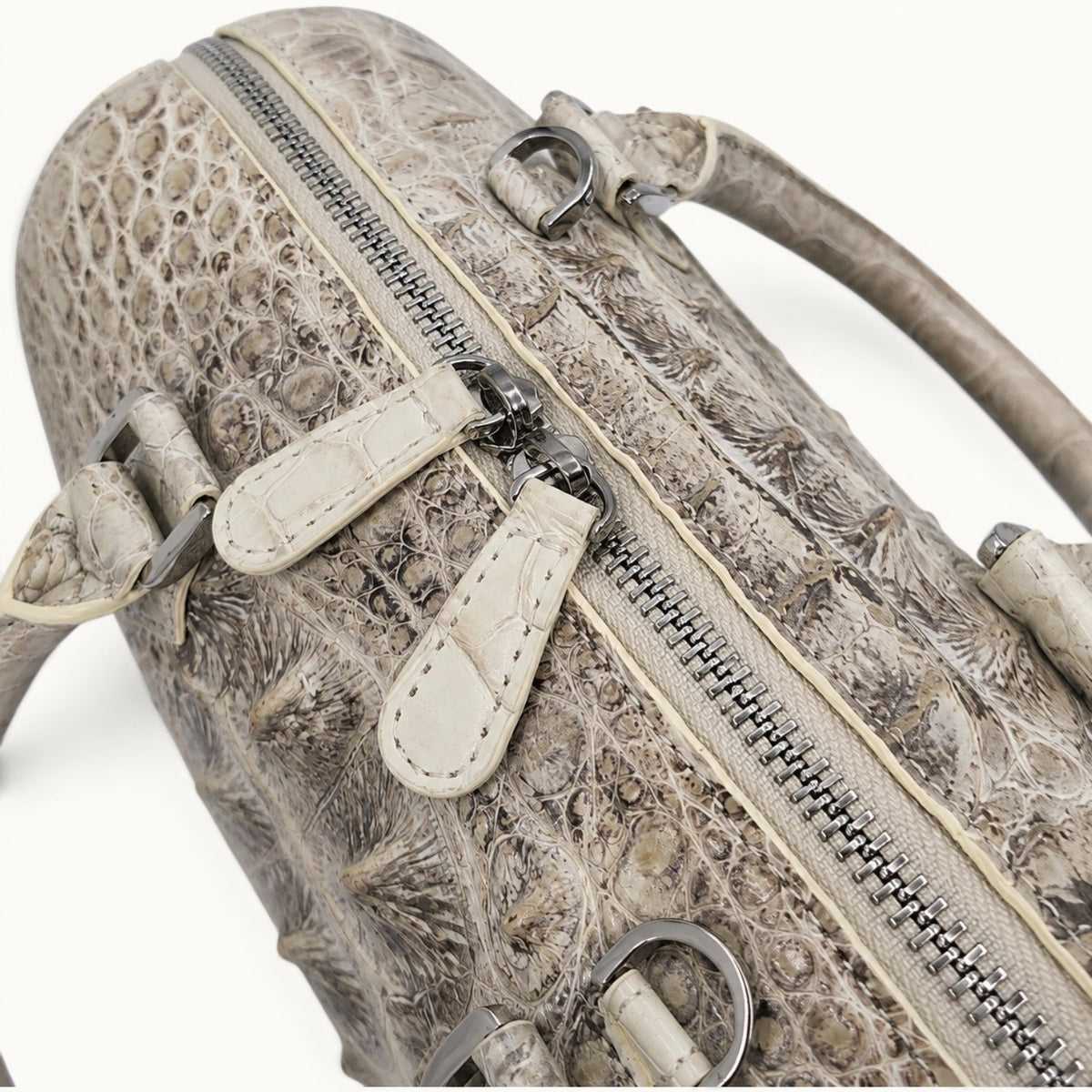 The Victoria Nile Crocodile Satchel
