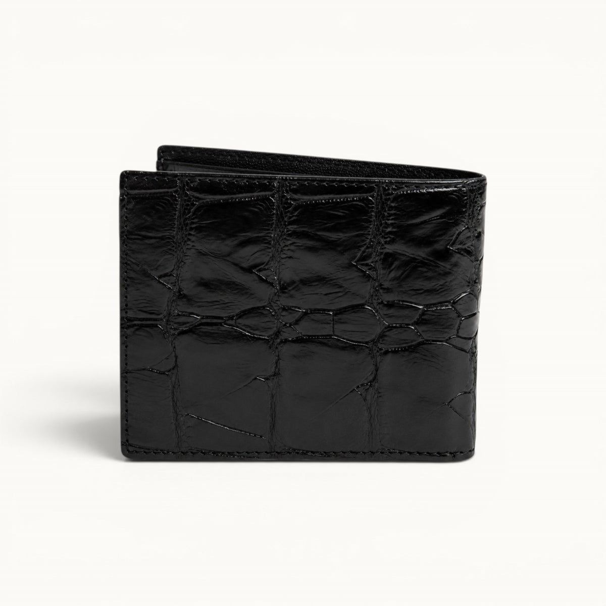 The Monarch Crocodile Bifold Wallet