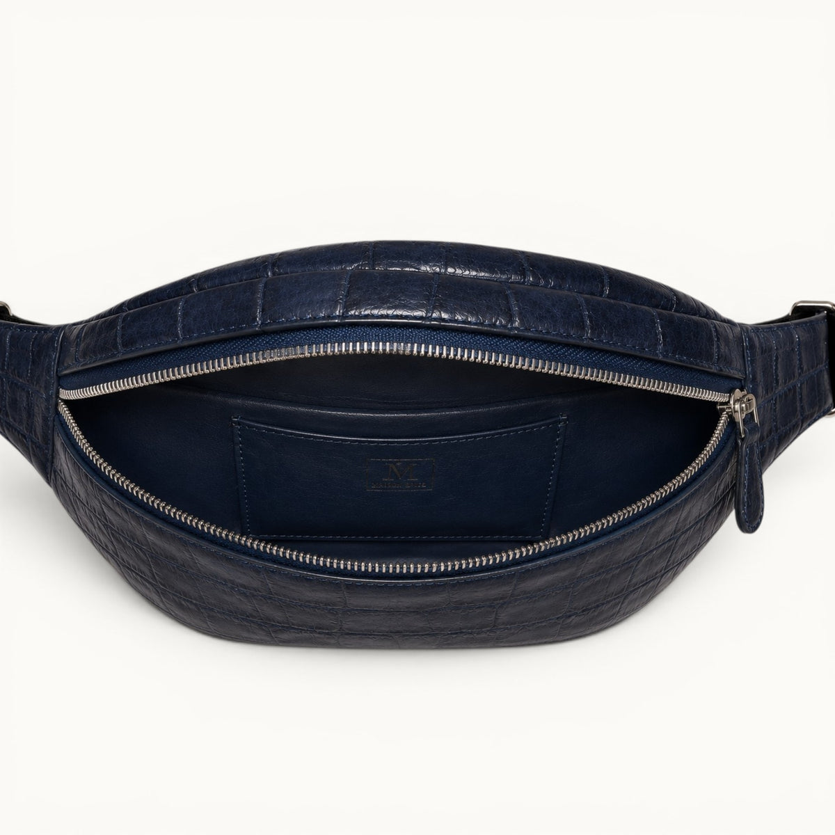 The Obsidian Crocodile Belt Bag