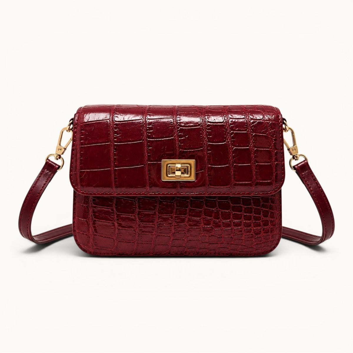 The Verona Crocodile Shoulder Bag