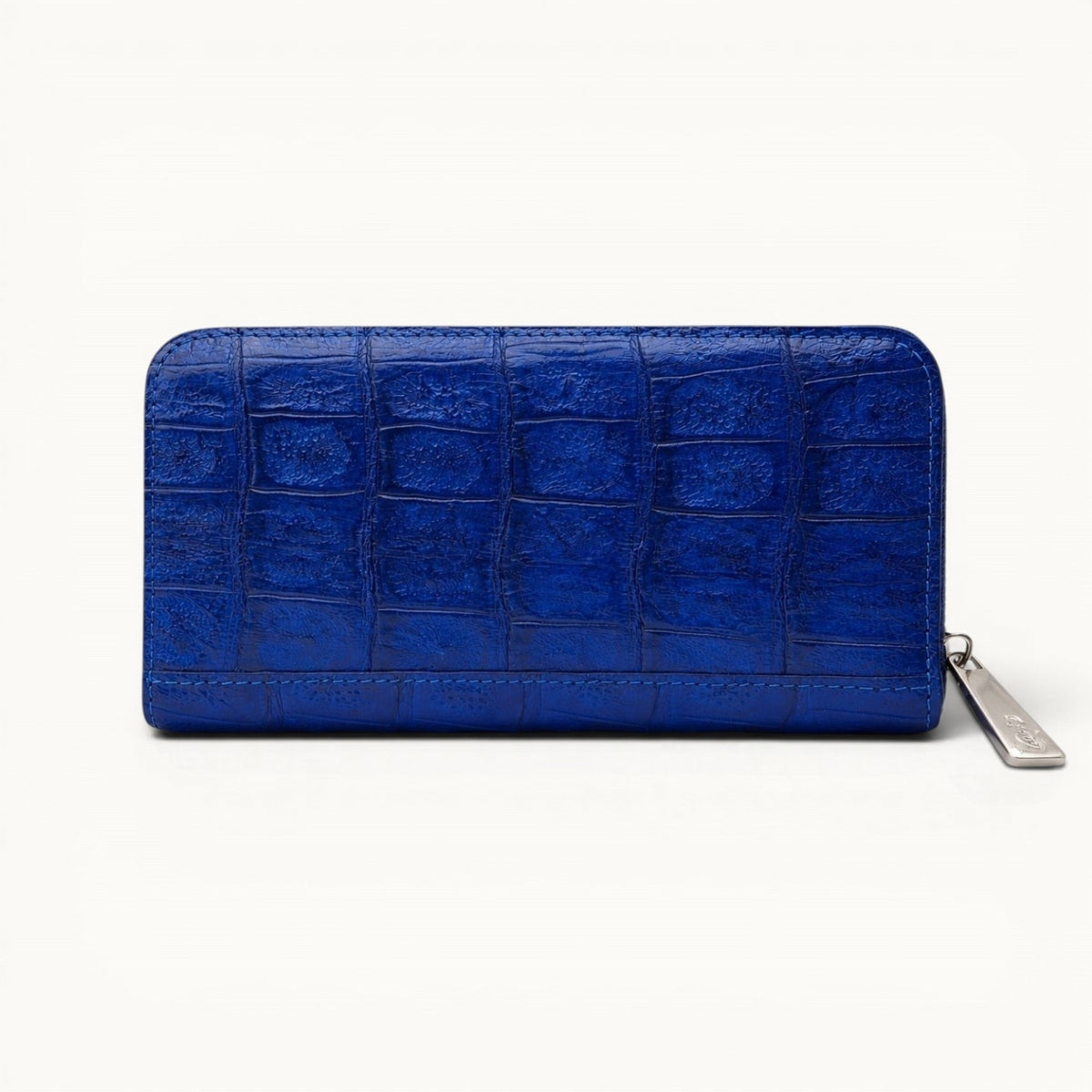 The Windsor Crocodile Zip Wallet