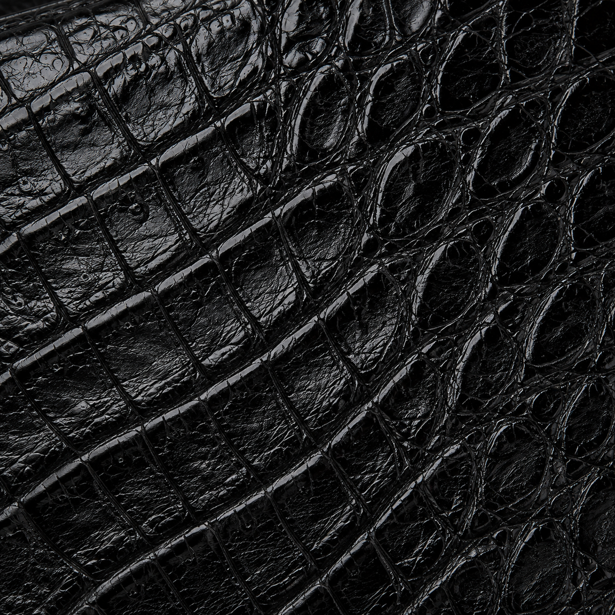 The Windsor Crocodile Zip Wallet
